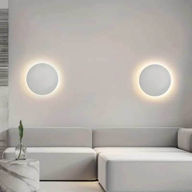 Contemporary Round LED Wall Lamp | Sleek Nordic Style