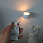 Remote-Controlled LED Wall Light – Wireless Design