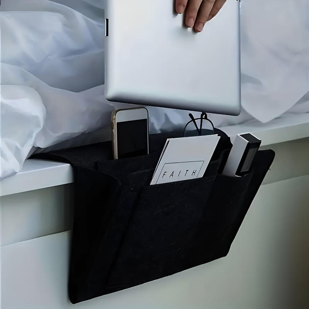 Multi-Functional Nightstand Storage Organizer