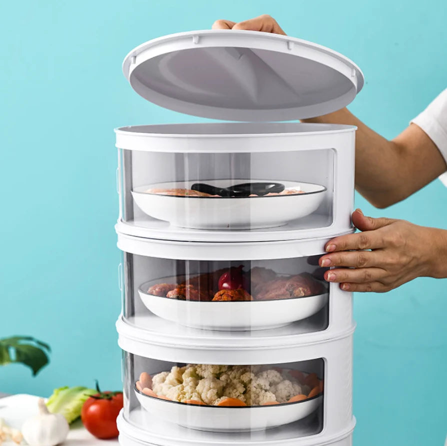 Food Storage Container Stackable Insulated & Dust-Tight Lid