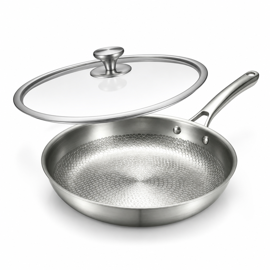 Uncoated Titanium Induction & Oven-Safe Skillet (11-Inch)