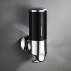 Marble-Effect Wall Soap Dispenser for Easy Mounting