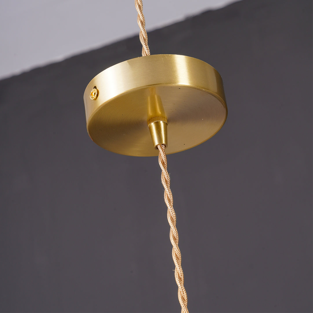Elegant Flower Glass LED Pendant Light for Room Illumination