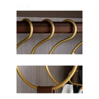S-Shaped Clothes Hangers Space-Saving Matte Metal Set of 5