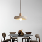 Pendant Light in Stone Travertine Design