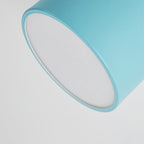 Flush Mount LED Ceiling Light with Wooden Accent in Scandinavian Style