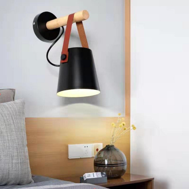 Cozy Timber Wall Light – Embrace Soft Illumination