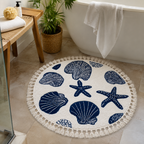 Absorbent Quick-Drying Terry Round Beach Towel