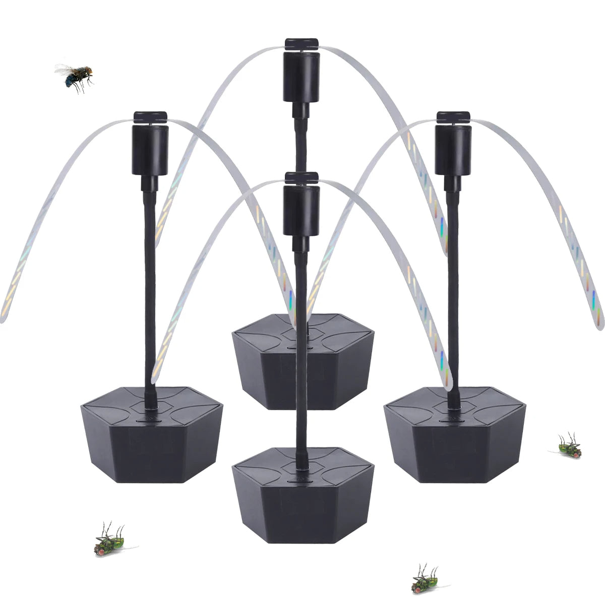 Rotating Insect Repellent Fan for Tabletop Use