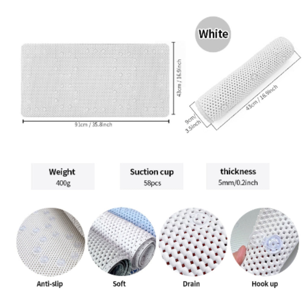 Non-Slip Soft Bath Mat for Bathtub