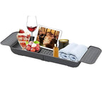 Adjustable Bath Caddy Tray for Bathtubs