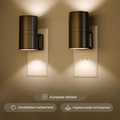 LED Wall Lamp with Smart Auto Mode – Plug-In Design