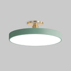 Stylish Dual-Tone LED Ceiling Fixture with Remote Dimming