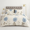 Blooming Elegance Duvet Cover Ensemble