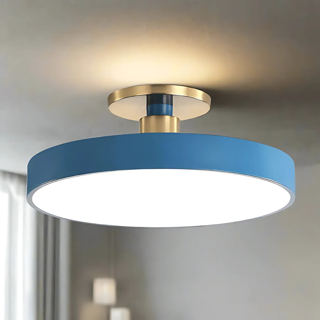 Scandinavian Style LED Ceiling Fixture - Modern Lighting Design