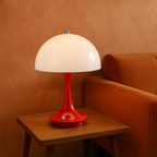 Table Lamp with Mushroom Design
