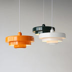 Sculpted Metal Pendant Lighting Fixture