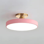 Stylish Dual-Tone LED Ceiling Fixture with Remote Dimming