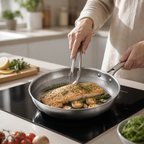Uncoated Titanium Induction & Oven-Safe Skillet (11-Inch)