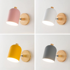 Scandinavian Style Wooden Wall Light – Minimalist Home Decor