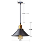 Chic Industrial Pendant Light for Loft and Dining Areas