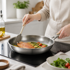 Uncoated Pure Titanium Frying Pan (29.97 cm)