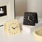 Tranquil Timekeeper: Modern Ceramic Desk Clock for Any Space