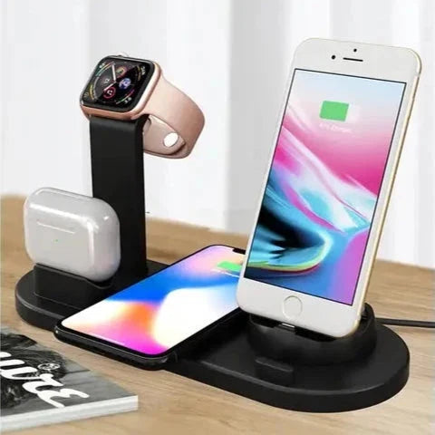 Wireless Charging Station 3-in-1 Fast Charging USB-C