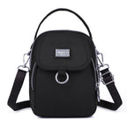 Handbag Ample Storage Multiple Zip Pockets Removable Strap