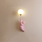 Decorative Balloon Light for Kids Room - Adorable Bear Wall Lamp