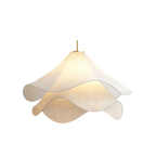 Height-Adjustable Fabric Shade 3000K LED Pendant Lamp