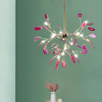 Branch Style Design Glass Chandelier in Multiple Colors
