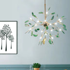 Branch Style Design Glass Chandelier in Multiple Colors