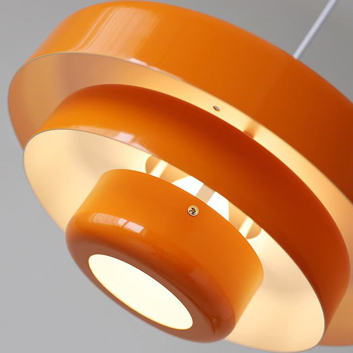 Modern Retro Hanging Light Fixture – Vintage Multi-Layer Pendant Lamp