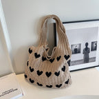 Charming Knit Carryall for Everyday Adventures