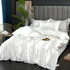 Aqua Dream Satin Bedding Set for Ultimate Comfort