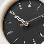 EleganceWave Artisanal Pendulum Wall Clock - Stylish Home Accent