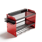 Wall-Mounted Tool Storage Shelf for Garage Organization
