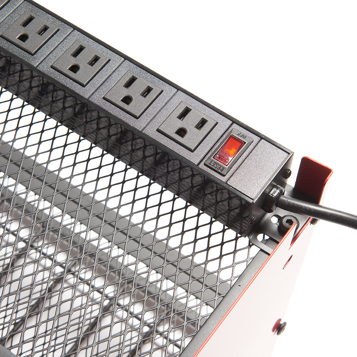 Wall-Mounted Tool Storage Shelf for Garage Organization