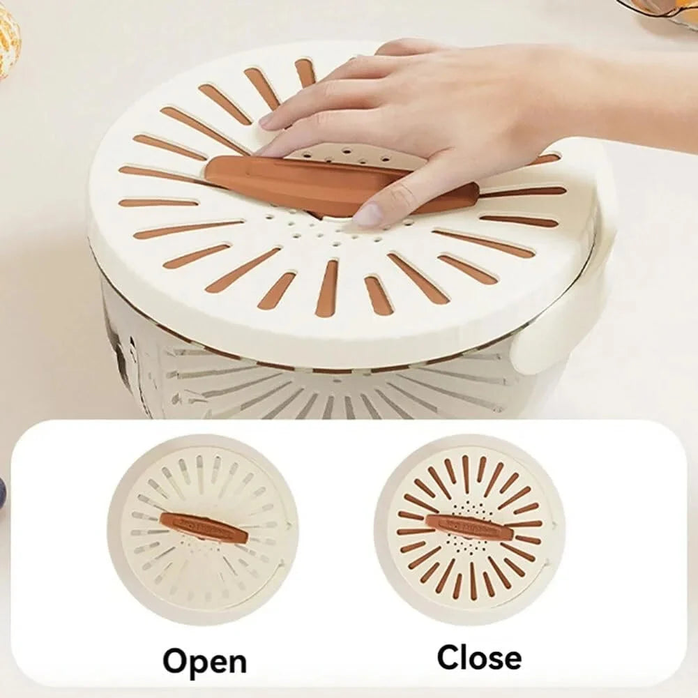 Fruit & Vegetable Storage Container Extends Freshness Dishwasher Safe