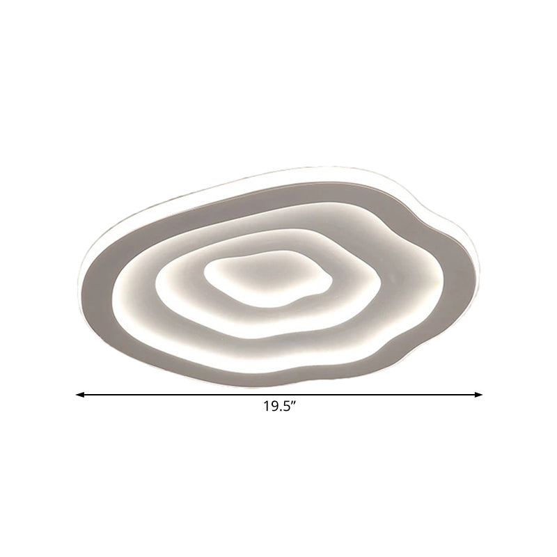 Modern Flush Mount Light - Ripple LED Ceiling Fixture