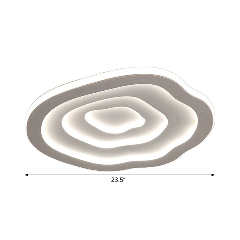 Modern Flush Mount Light - Ripple LED Ceiling Fixture