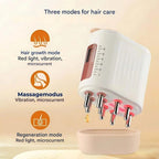 Electric Scalp Massager Microcurrent & Red Light USB Rechargeable