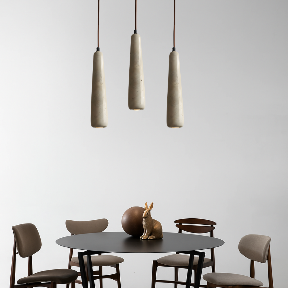 Simple Design Pencil-Shaped Pendant Lighting Fixture
