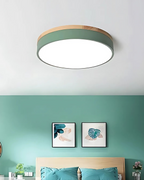 Even-Light Wood-Detail Ceiling Light (Multiple Sizes)