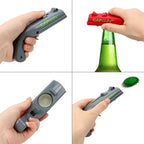 Bottle Opener Cap-Launching Up To 52.5 Feet Pocket-Sized