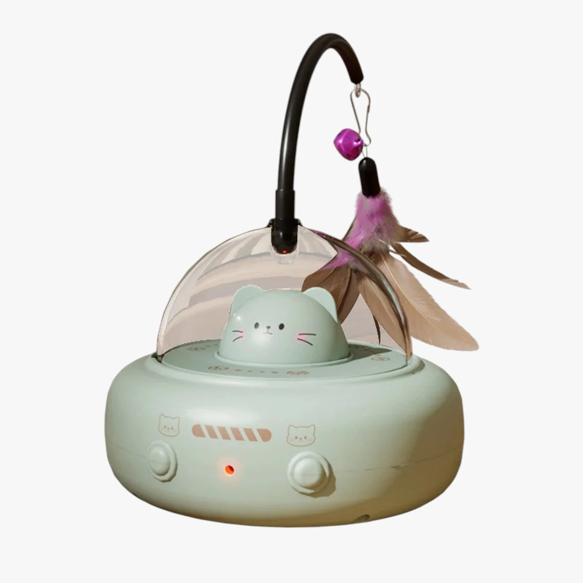 Interactive Cat Toy Intelligent Moving Laser USB Rechargeable