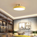 Stylish Dual-Tone LED Ceiling Fixture with Remote Dimming