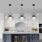 Adjustable Industrial Style Black Pendant Light – Retro Design