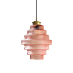 Retro Multi-Layered Glass Pendant Light
